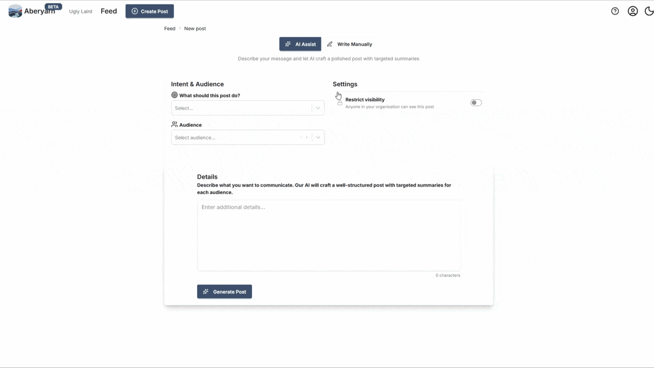 Write once, reach the right people